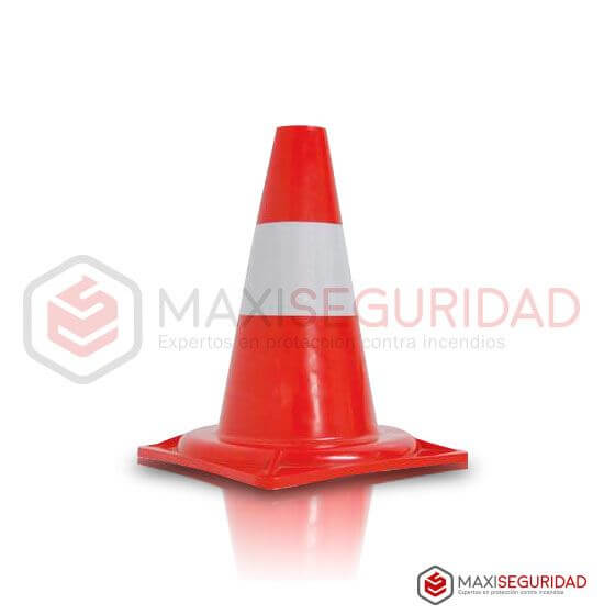 Cono Deportivo 30 cm Rígido con Reflectivo